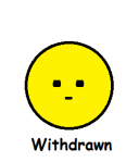 Withdrawn Face